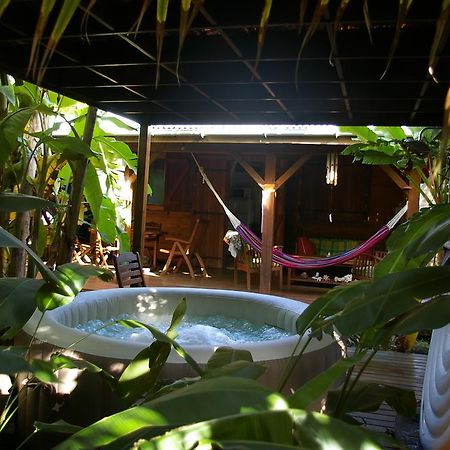 Kaz Creole Aventure Tropicale Insolite, Fibre, Jardin Et Jacuzzi Prives Saint-Francois (Grande-Terre) Exterior foto