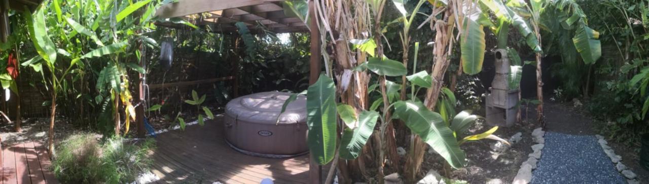 Kaz Creole Aventure Tropicale Insolite, Fibre, Jardin Et Jacuzzi Prives Saint-Francois (Grande-Terre) Exterior foto