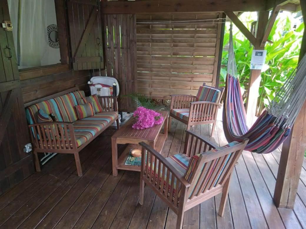 Kaz Creole Aventure Tropicale Insolite, Fibre, Jardin Et Jacuzzi Prives Saint-Francois (Grande-Terre) Exterior foto