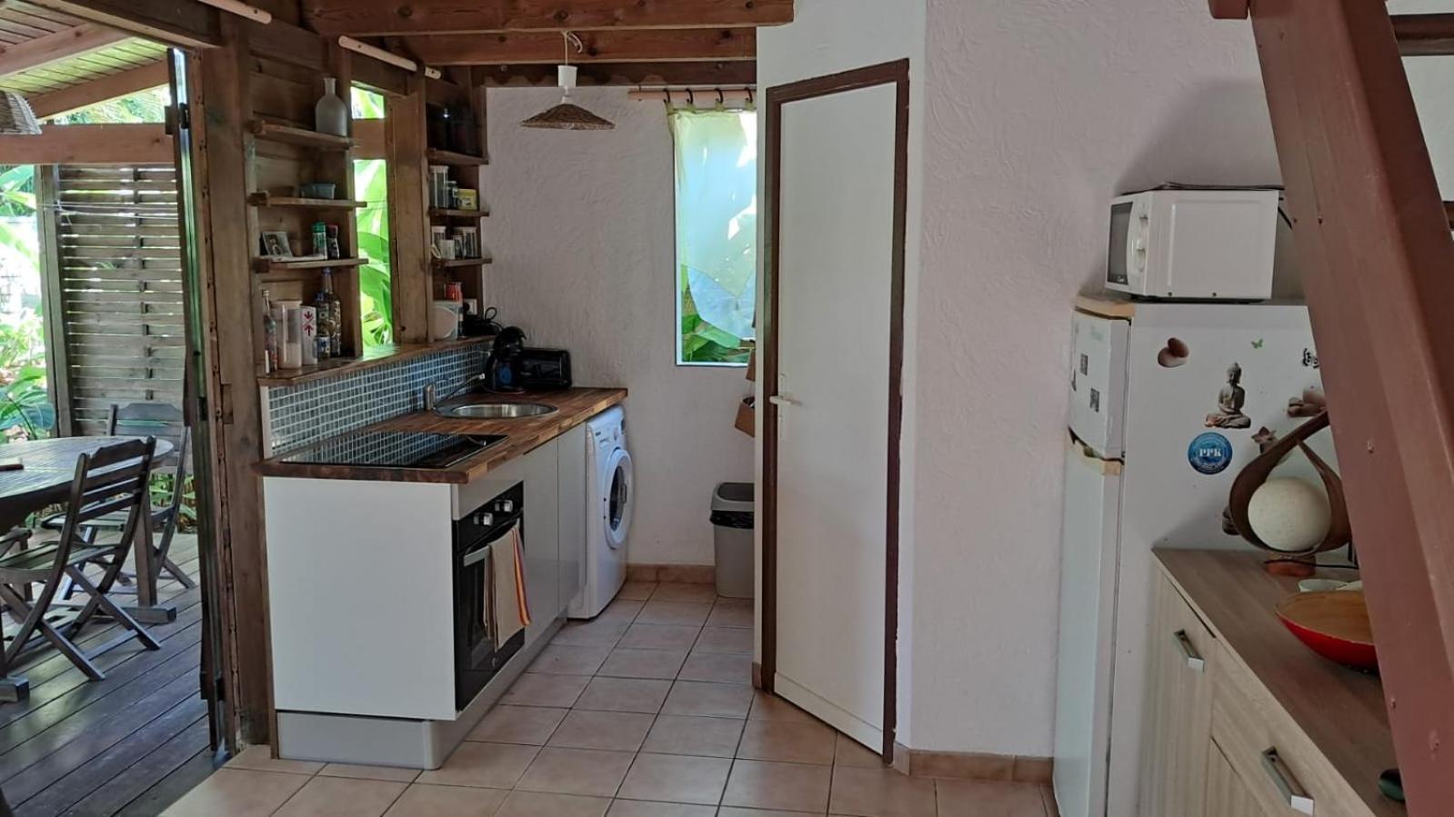 Kaz Creole Aventure Tropicale Insolite, Fibre, Jardin Et Jacuzzi Prives Saint-Francois (Grande-Terre) Exterior foto