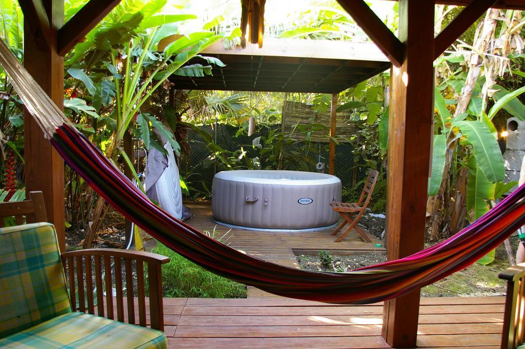 Kaz Creole Aventure Tropicale Insolite, Fibre, Jardin Et Jacuzzi Prives Saint-Francois (Grande-Terre) Exterior foto