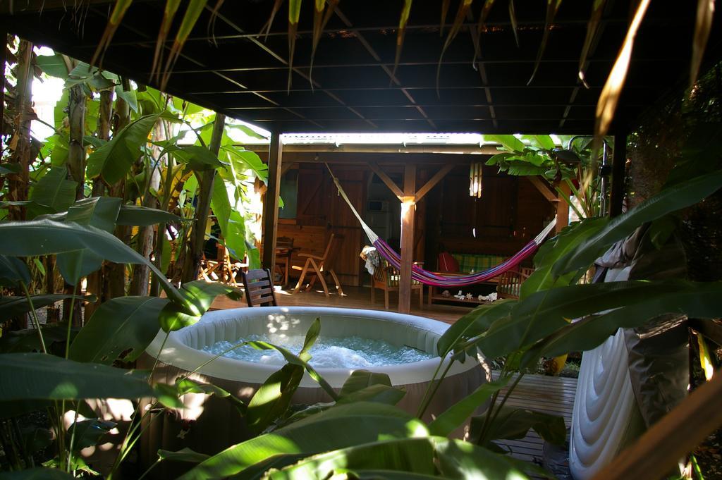 Kaz Creole Aventure Tropicale Insolite, Fibre, Jardin Et Jacuzzi Prives Saint-Francois (Grande-Terre) Exterior foto